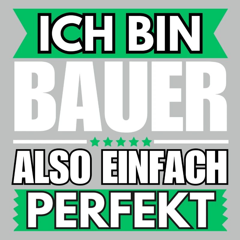 Einfach ein Perfekter Bauer