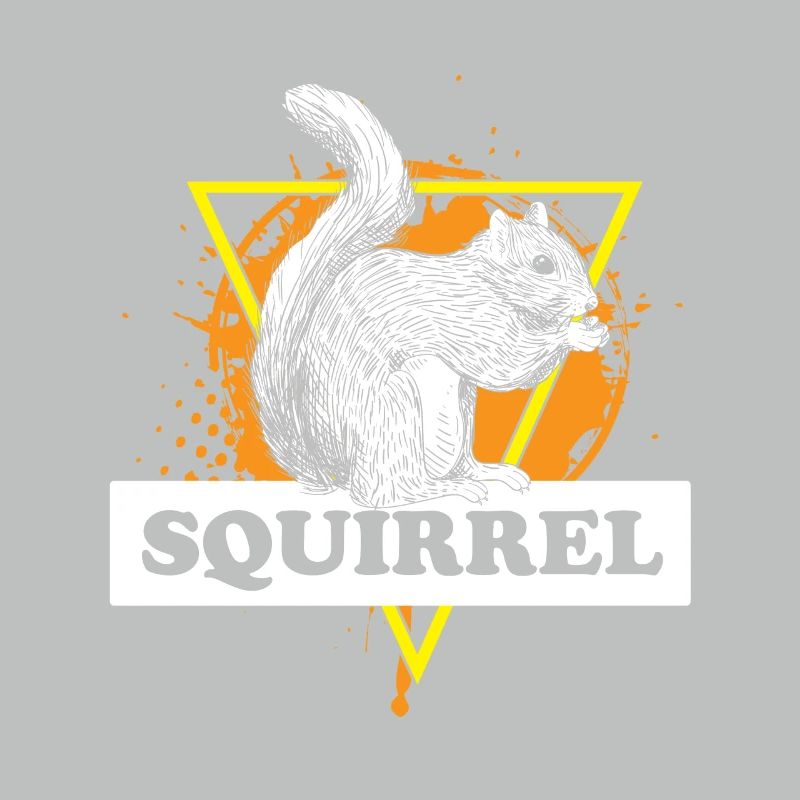 Squirrel nuts forest tree animal gift idea