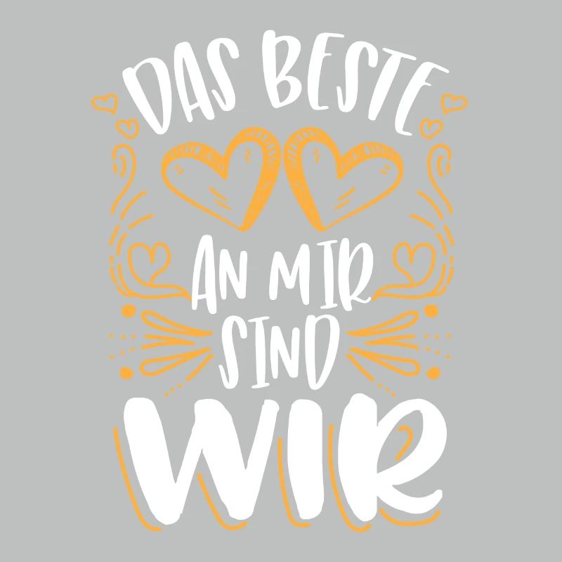 Das beste an mir sind wir Geschenk Valentinstag