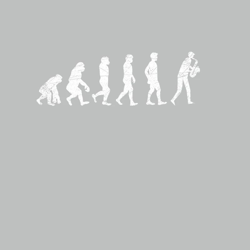 Saxophon Musiker Evolution