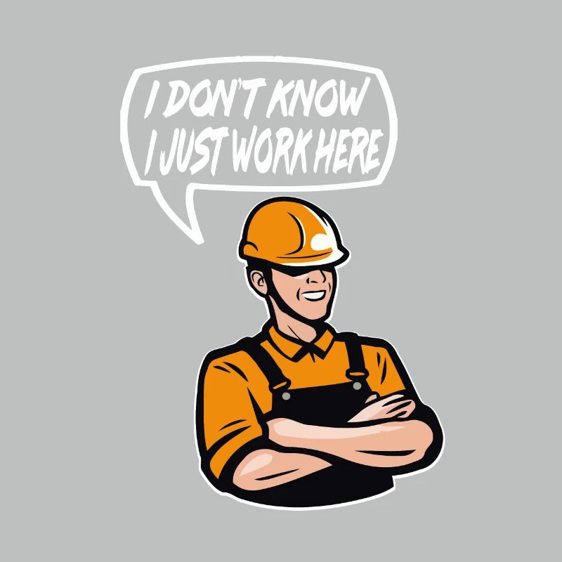 Construction worker construction site design