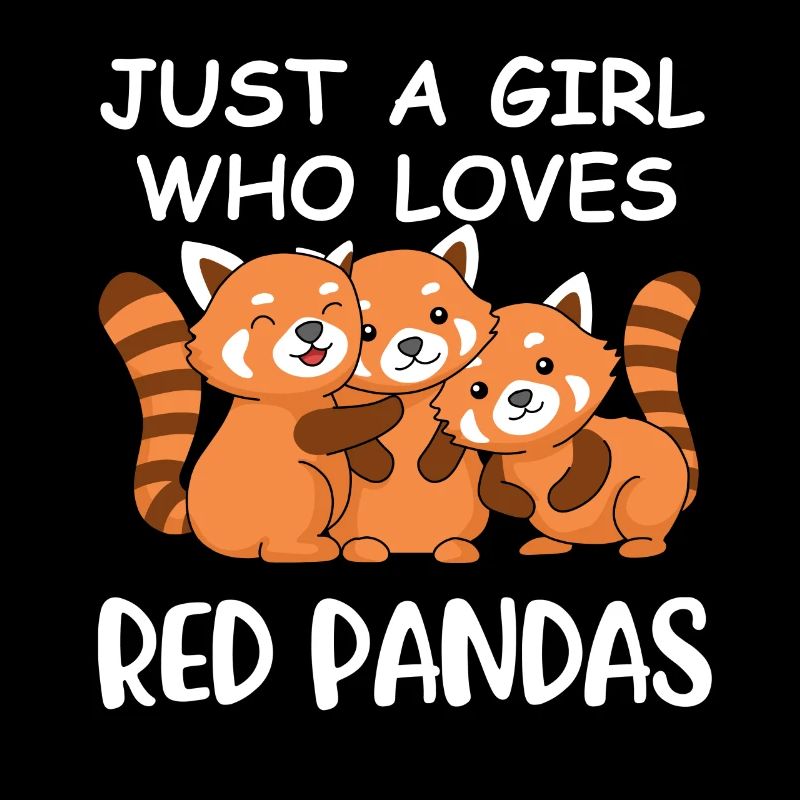 Red Panda Geschenk Mädchen Frauen Roter Panda