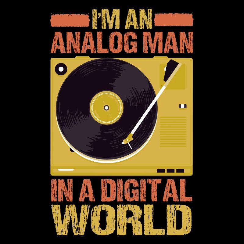 Ich Bin Ein Analoge Mann In Einer Digitalen Welt