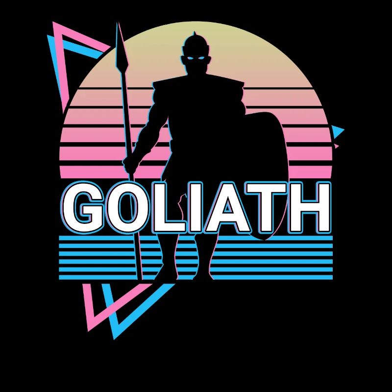 Goliath Philistine Géant Rétro