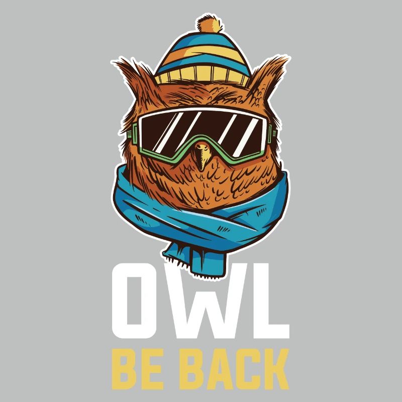 Owl Be Back Eule Geschenk