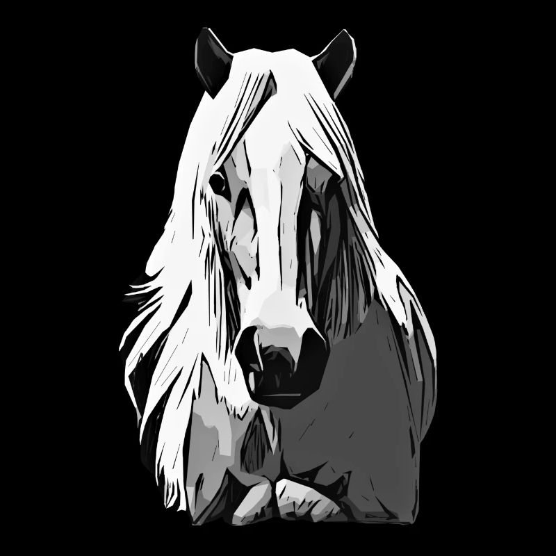 Motif d’animal de cheval