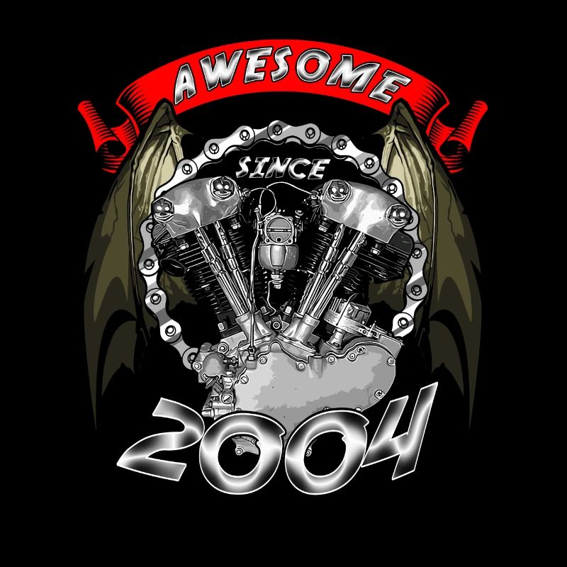 Awesome since 2004, Biker Geburtstag