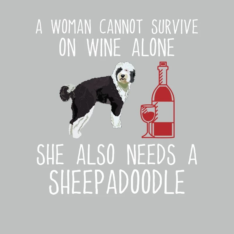 Sheepadoodle Doodle Hund