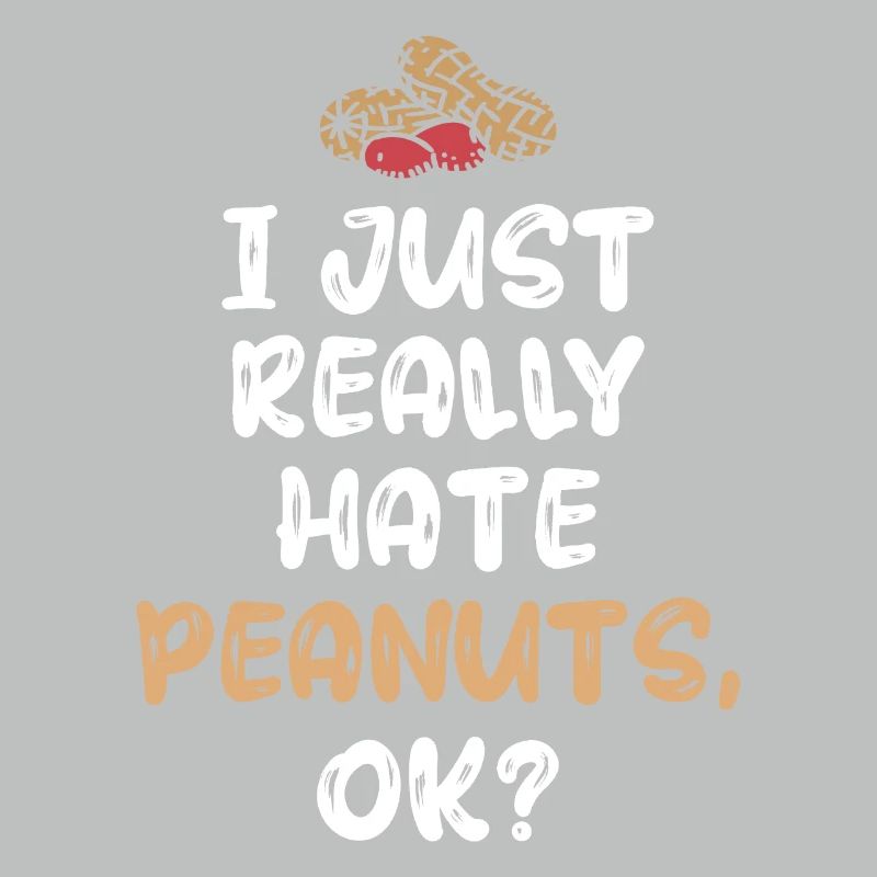 I hate peanuts peanut allergy sufferers