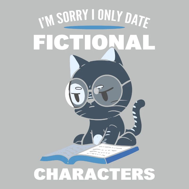 Cat Reading Book Reader