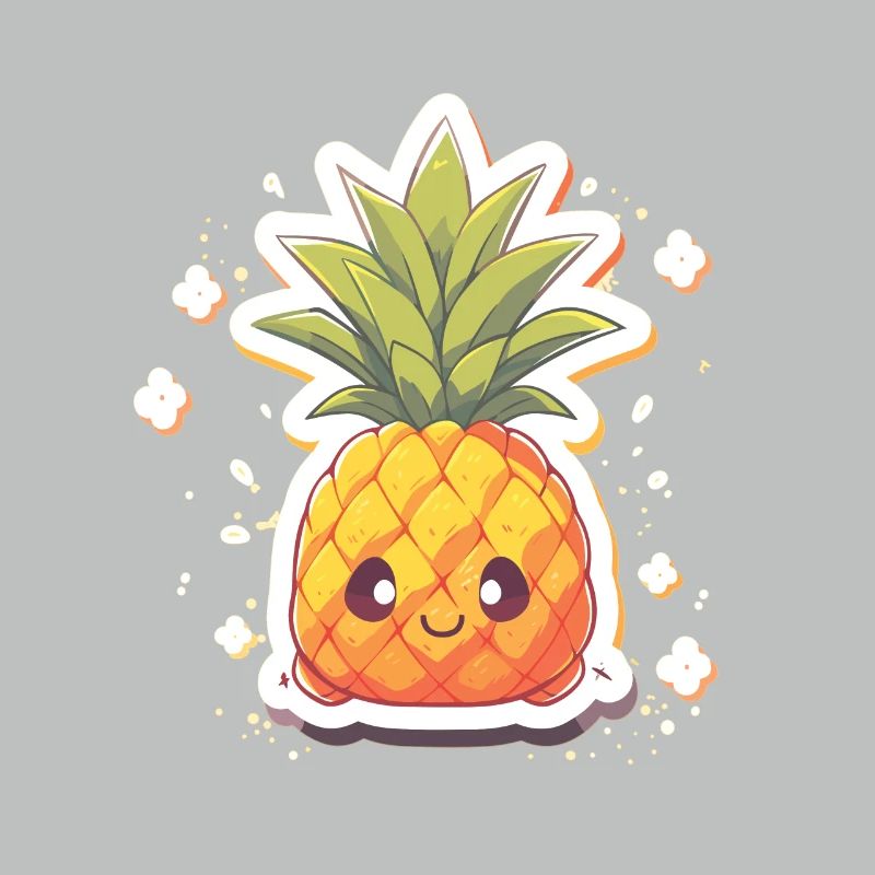 pineapple plant fruit pineapple decoration
