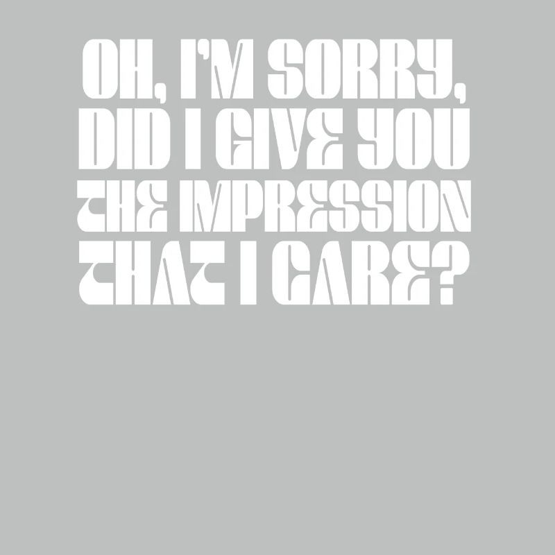 Indifference Sarcasm Different Attitude