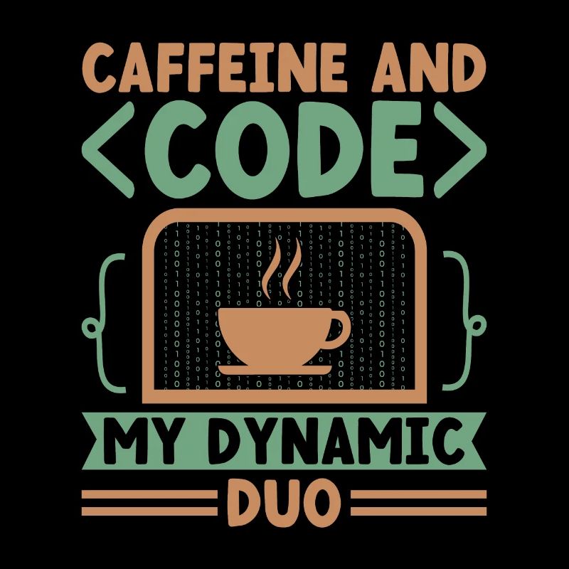 Kaffee-Codierung Programmierer Programmierer Entwickler Nerd Coff
