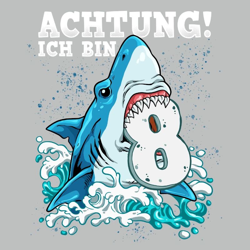 Requin de 8e anniversaire
