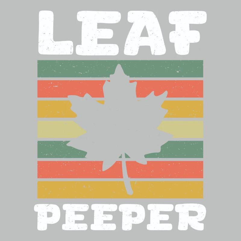 Leaf Peeper Rétro Vintage Feuillage Leaf Peeping