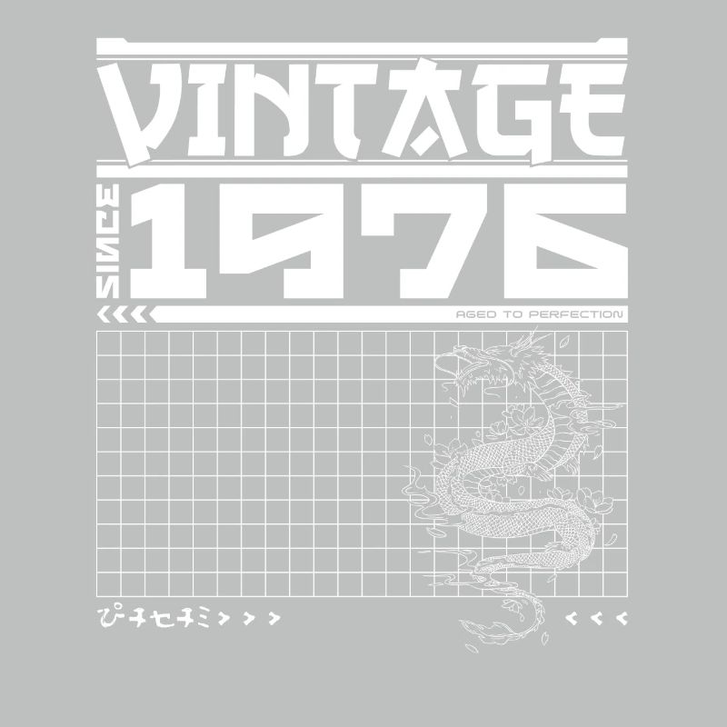 Samurai Power seit 1976 - 49. Geburtstag Drache
