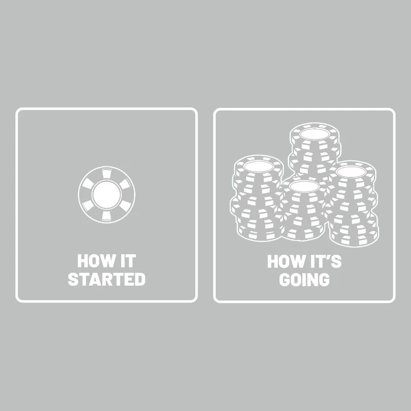 Aces Spades Poker Chips How It Started How It's Go