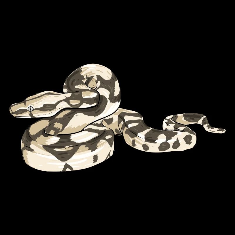 Boa Constrictor I Abgottschlange motif for snake