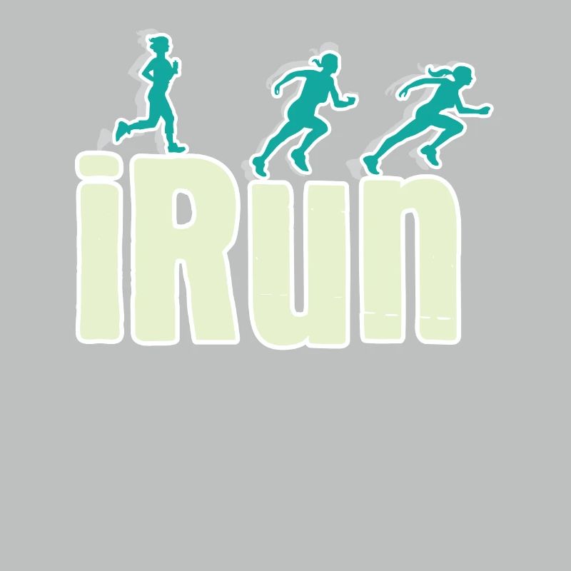iRun Jogging Runner Marathon Gift Athlete