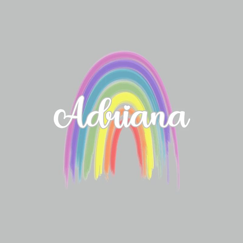 ADRIANA Rainbow Cursive