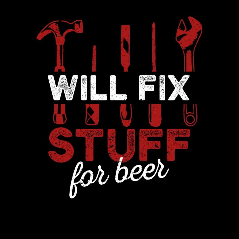 Repairs stuff for beer Funny Craftsman Hard