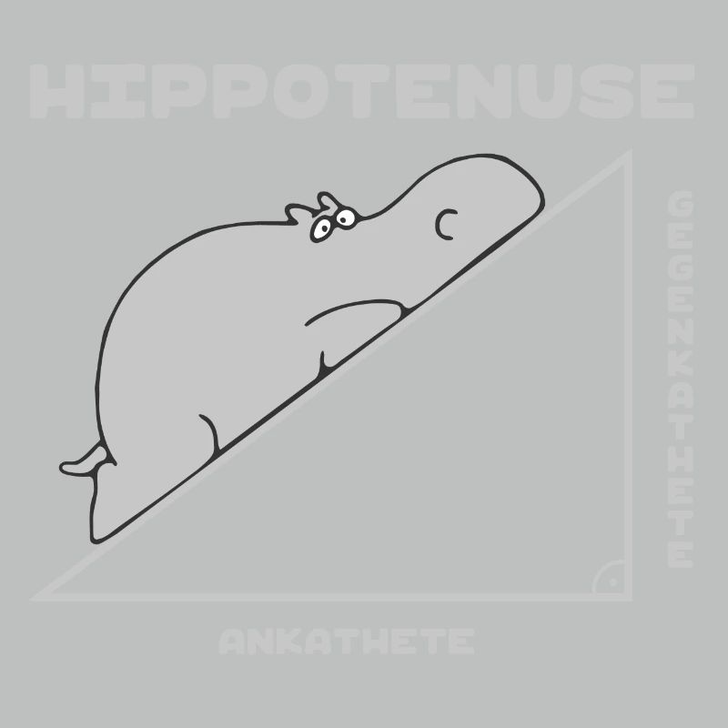 Hippotenuse (Hippo and Pythagoras Edition)