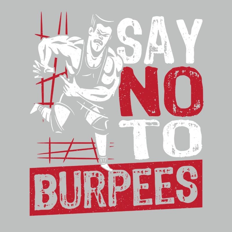 Burpees with high-intensity interval training