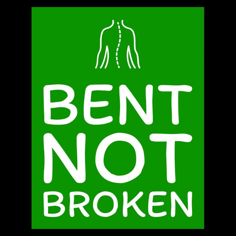 Bent not Broken green