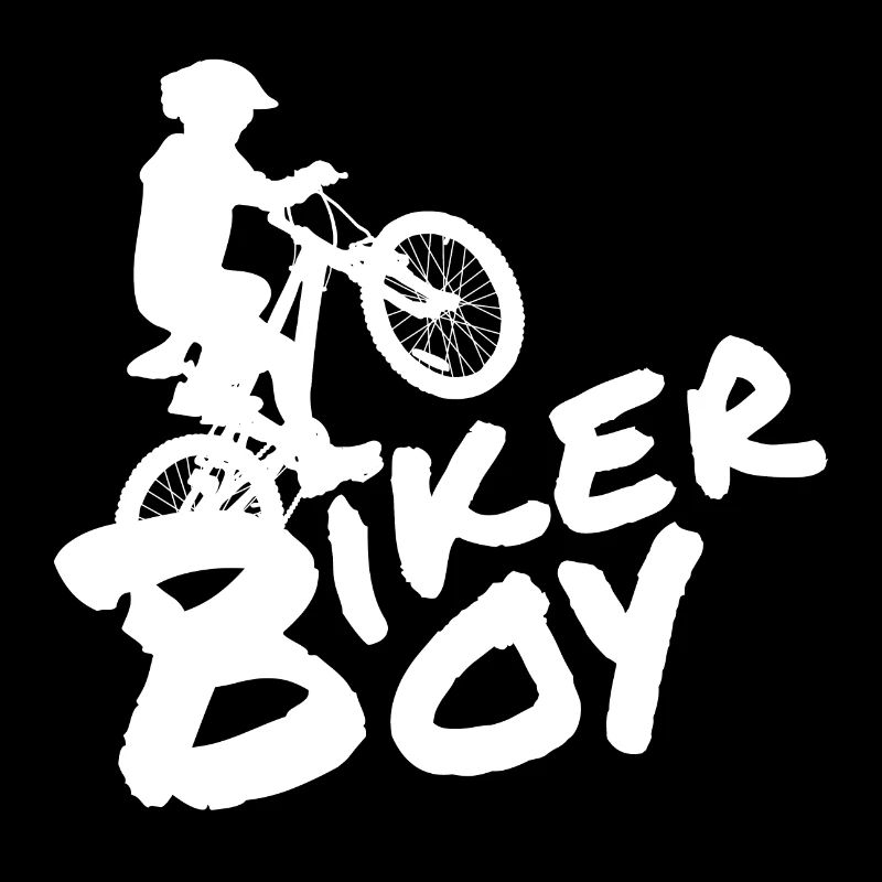 Biker Boy Final weissBiker Boy Schrift, Schriftzug