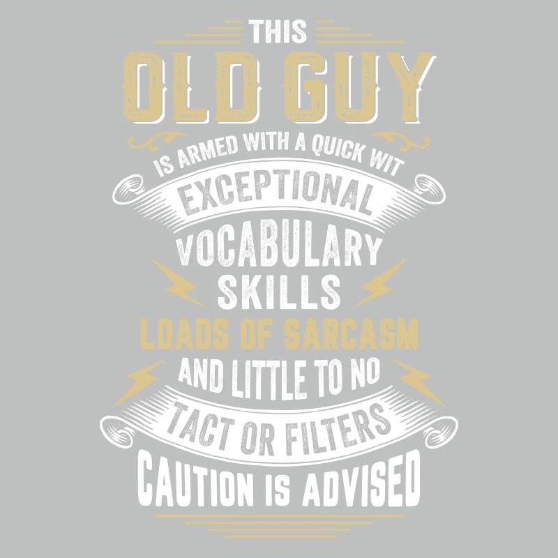 This Old Guy Is Armed With A Quick Wit
