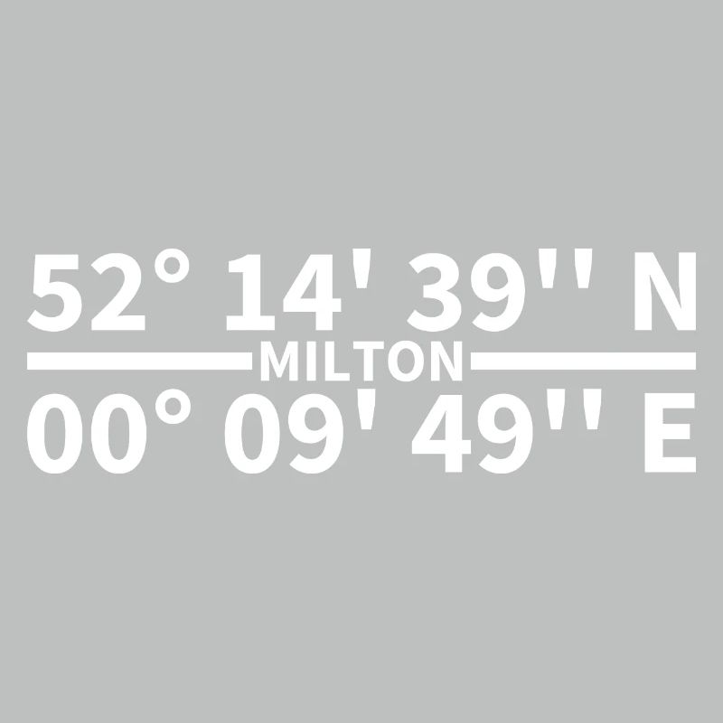 Coordonnées de Milton