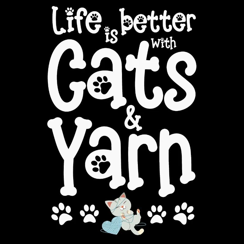 Knitting knitting yarn