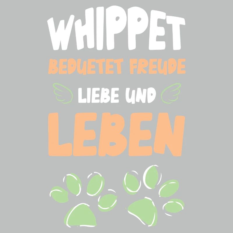 Whippet Liebe Leben Design