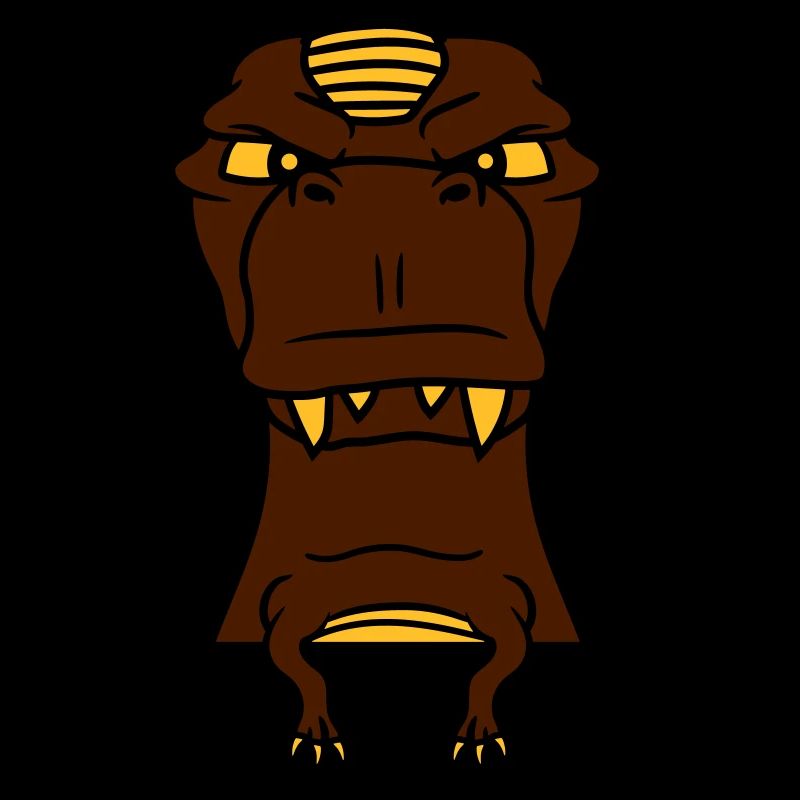 wall text box writing carnivore evil monster tyran