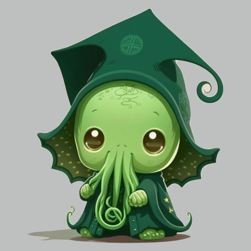 Ein süßer Baby-Cthulhu