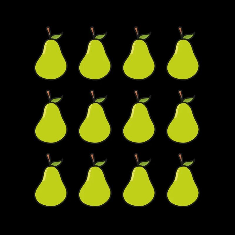 Pear pattern fruit