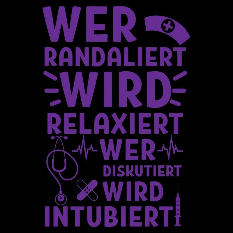 Wird relaxiert Krankenschwester Krankenhaus