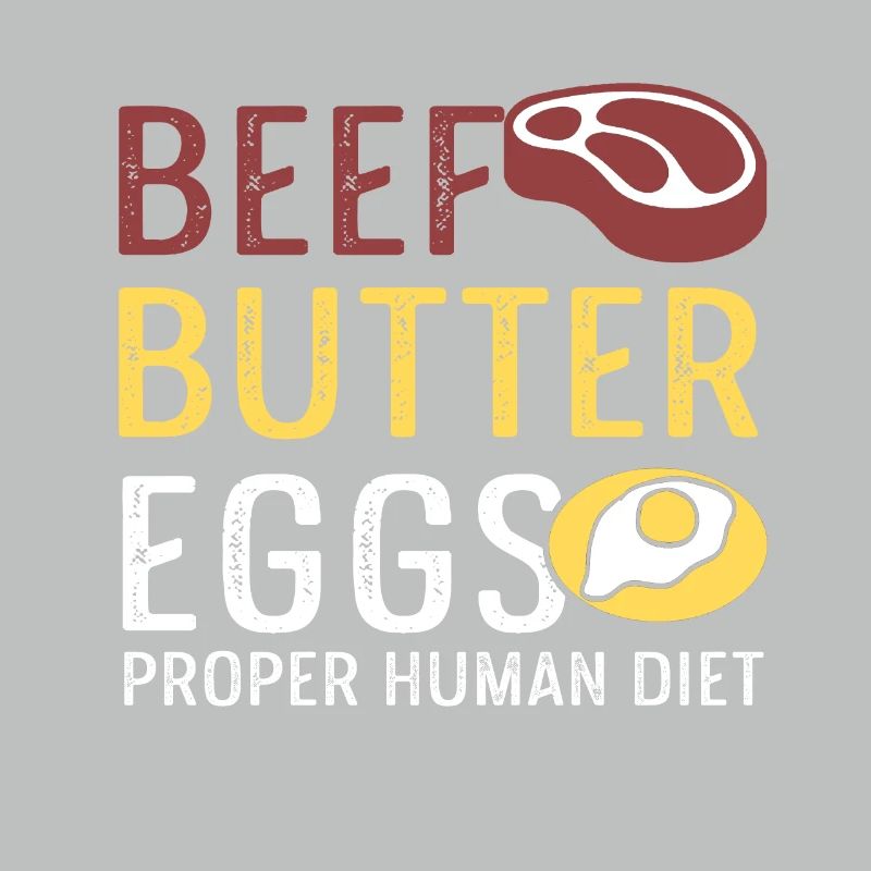 Beef Butter Eggs Proper Human Diet for Men