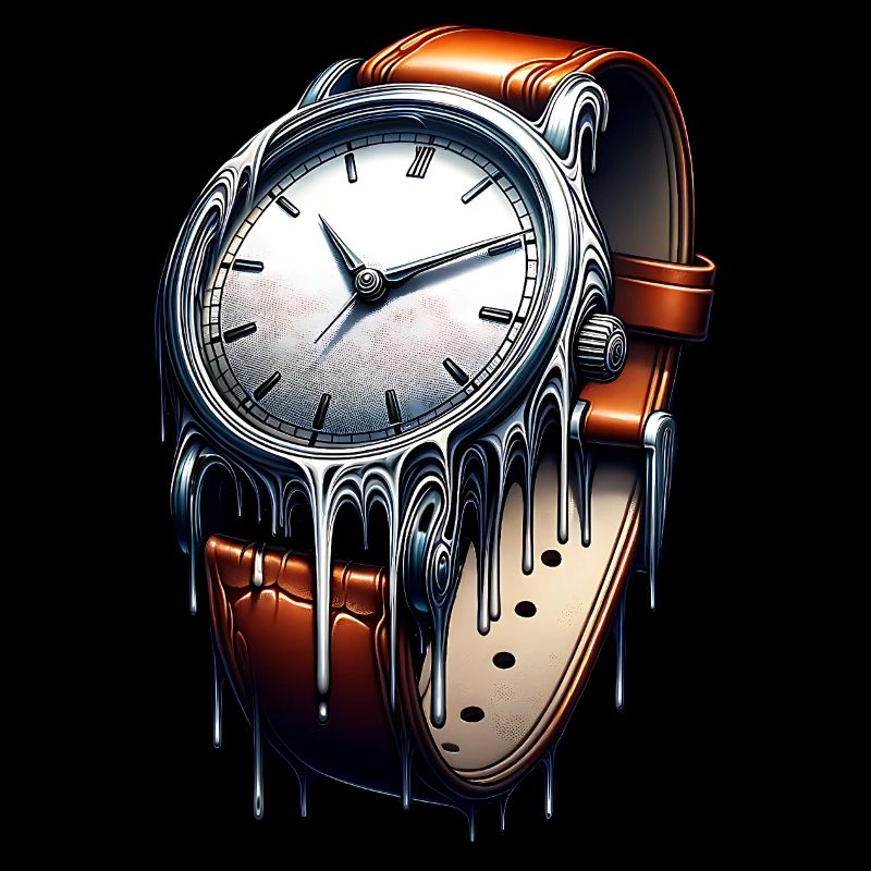 Elapsed Time – Dripping Wristwatch