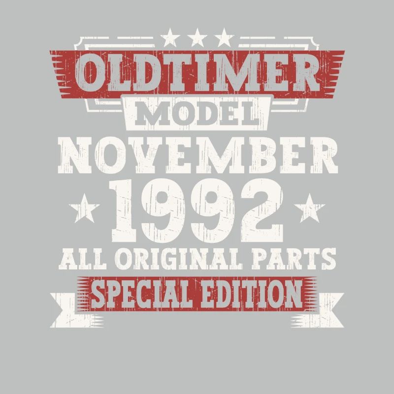 Oldtimer November 1992 30th Birthday Gift