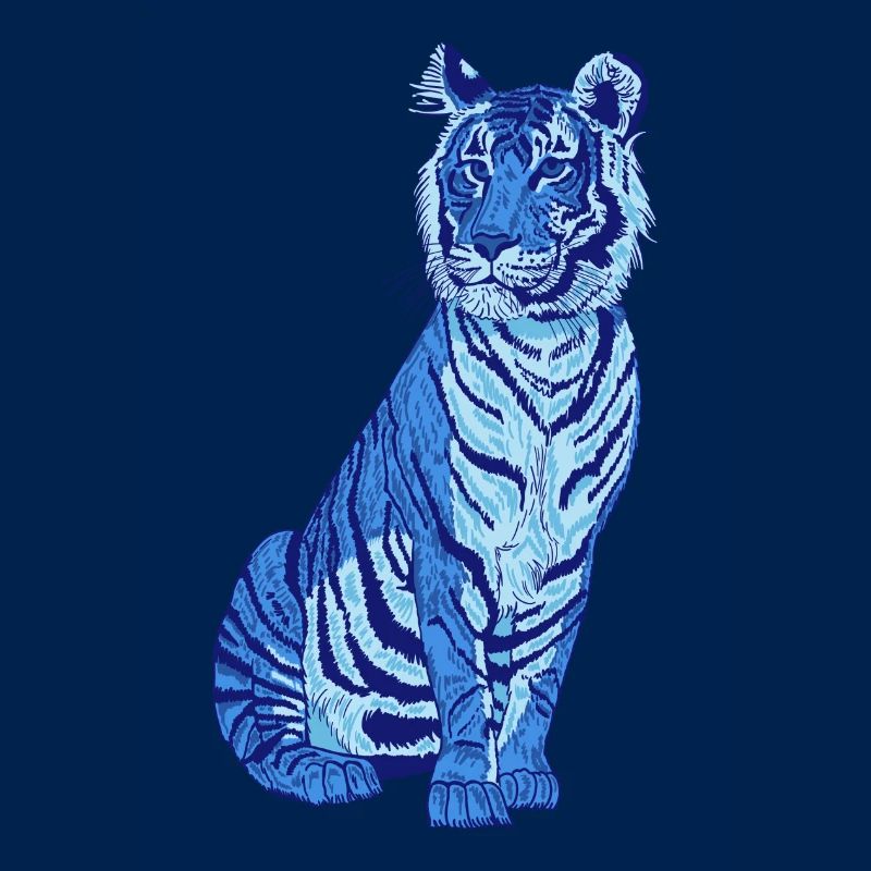 Tiger blue