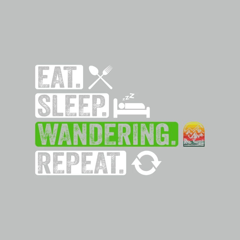 Manger Dormir Errance Répéter