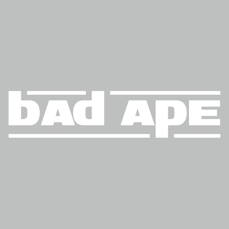 Bad Ape 02 (White Text)