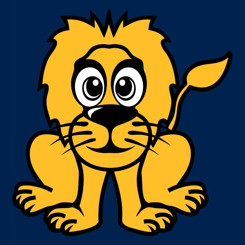 lion animals drawing
