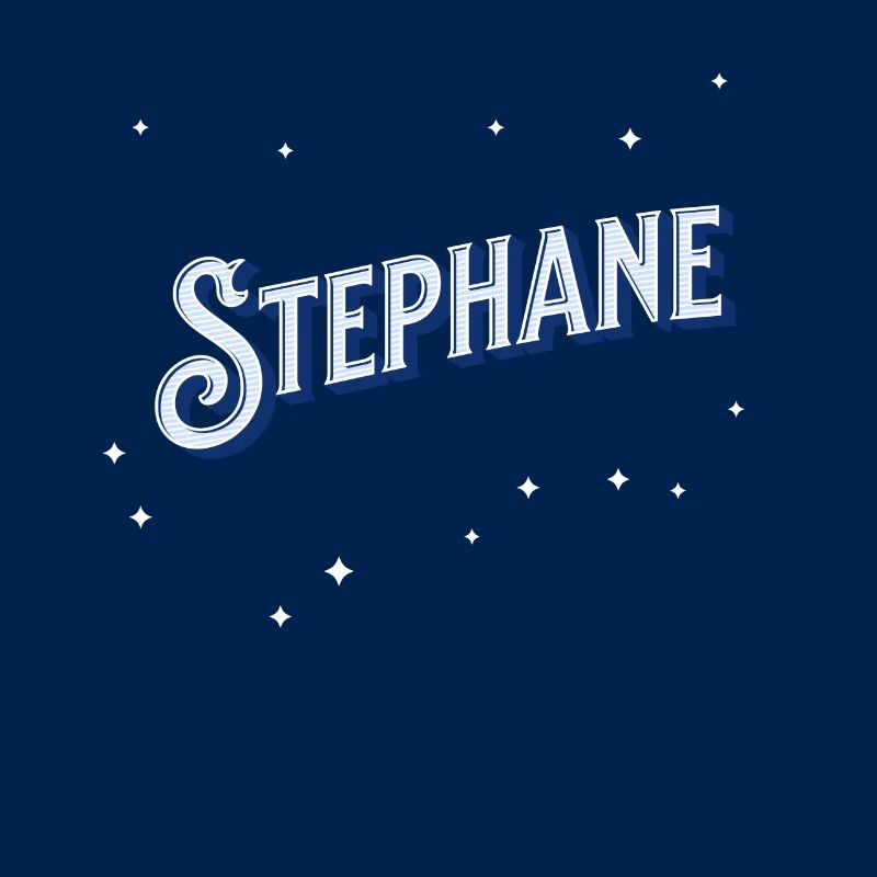 Stephane's name personalized