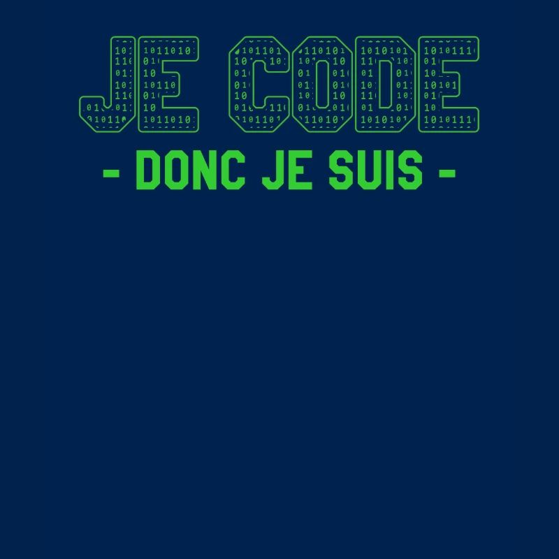 Je Code Donc Je Suis Programmeur Programmation