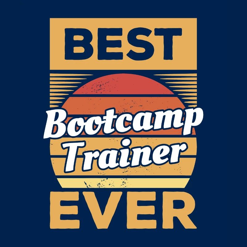 Vintage Bester Bootcamp-Trainer aller Zeiten Training