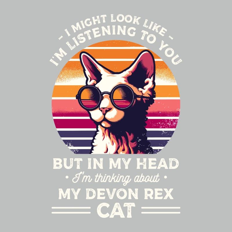 Ich könnte aussehen, als würde ich dir zuhören Devon Rex