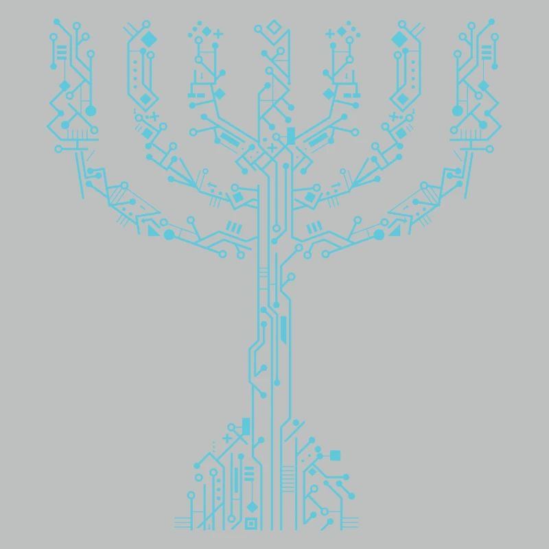 Menorah à sept branches