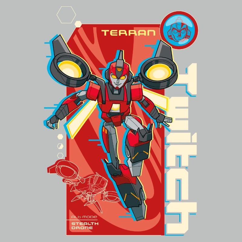 Transformers Earth Spark Charakter Terran Twitch